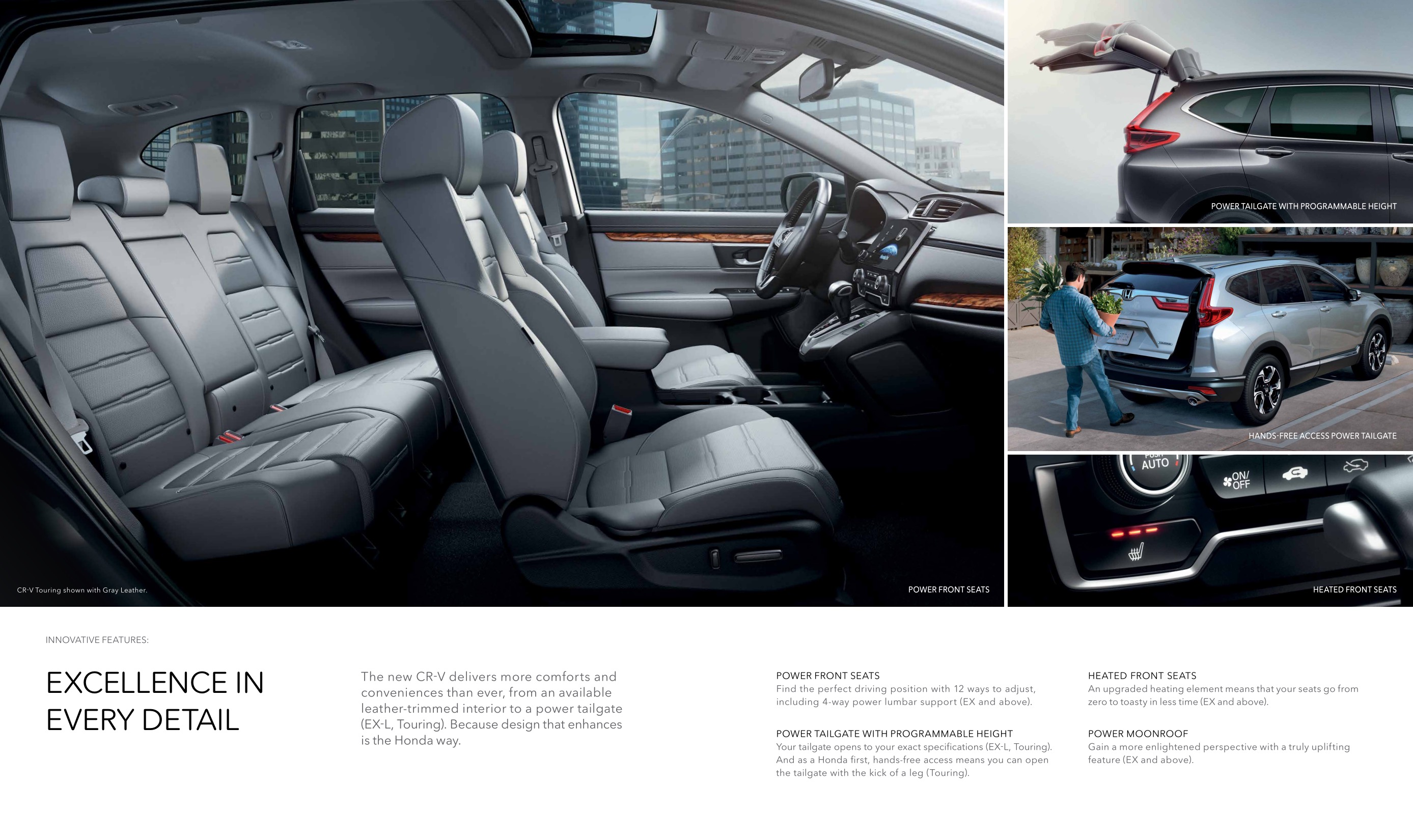 2017 Honda CR-V Brochure Page 5